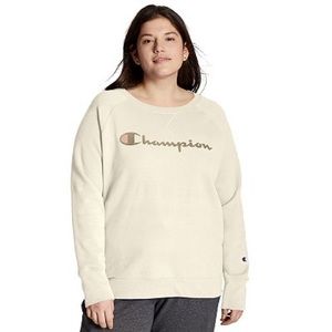 Plus Size Champion® Powerblend Graphic Fleece Sweatshirt